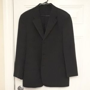 Charcoal men's suit jacket. Armani Exchange